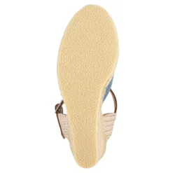 Alpargata Cuña Mezclilla Para Mujer Silvia Cordero 06544