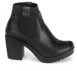 Bota Botin Moda Casual Ante Para Mujer Happy Shoes 00966