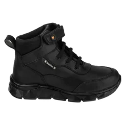 Bota Botín Casual Escolar Negro Niño Blasito 05418