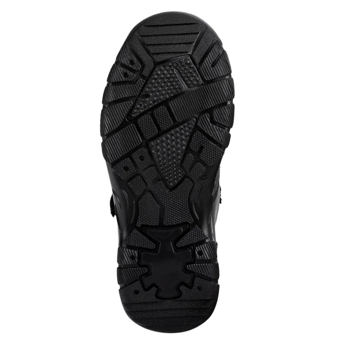 Bota Botín Escolar Bambino Para Niño Velcro Negro 05386