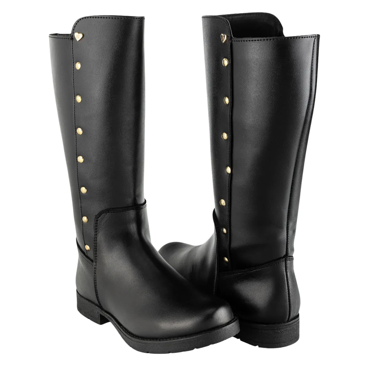 Bota Casual Caña Alta Corazón Niña Confratelli 08164