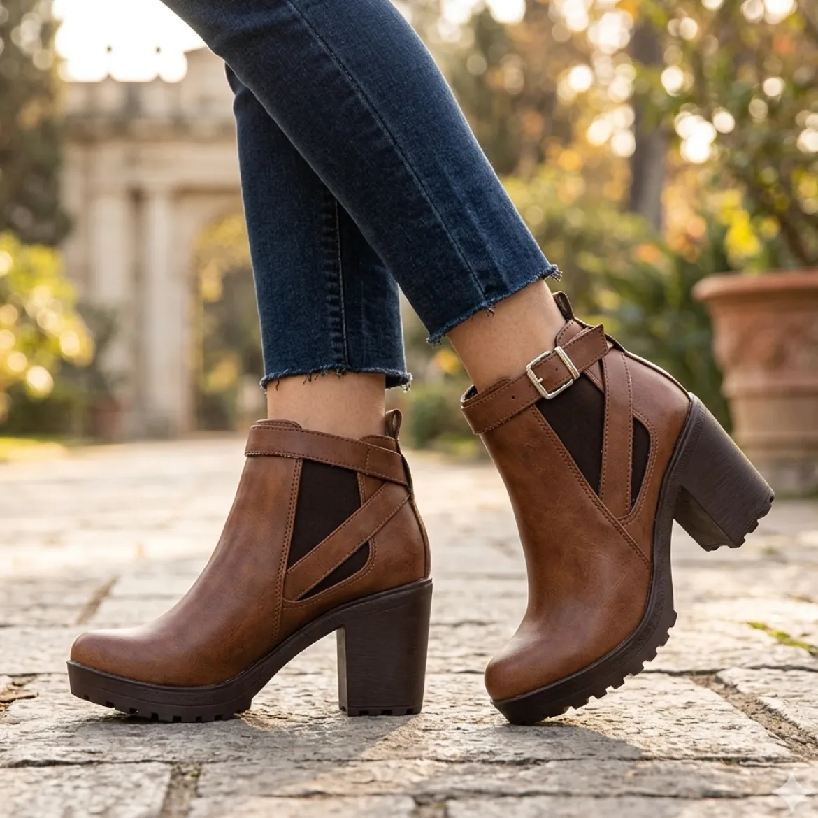 Bota Moda Para Mujer Happy Shoes 02185