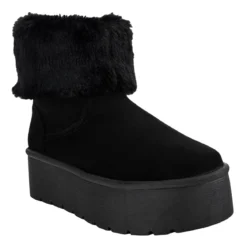 Botas Invernales Con Plataforma Para Mujer 08377