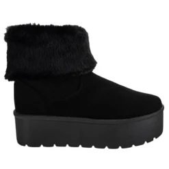 Botas Invernales Con Plataforma Para Mujer 08377