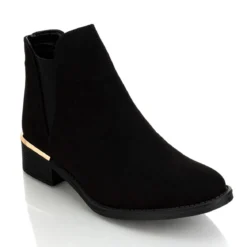 Botín Casual Durazno Para Mujer Fusión A04041