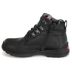 Botín Casual Piel Negro Joven Rokino 00468