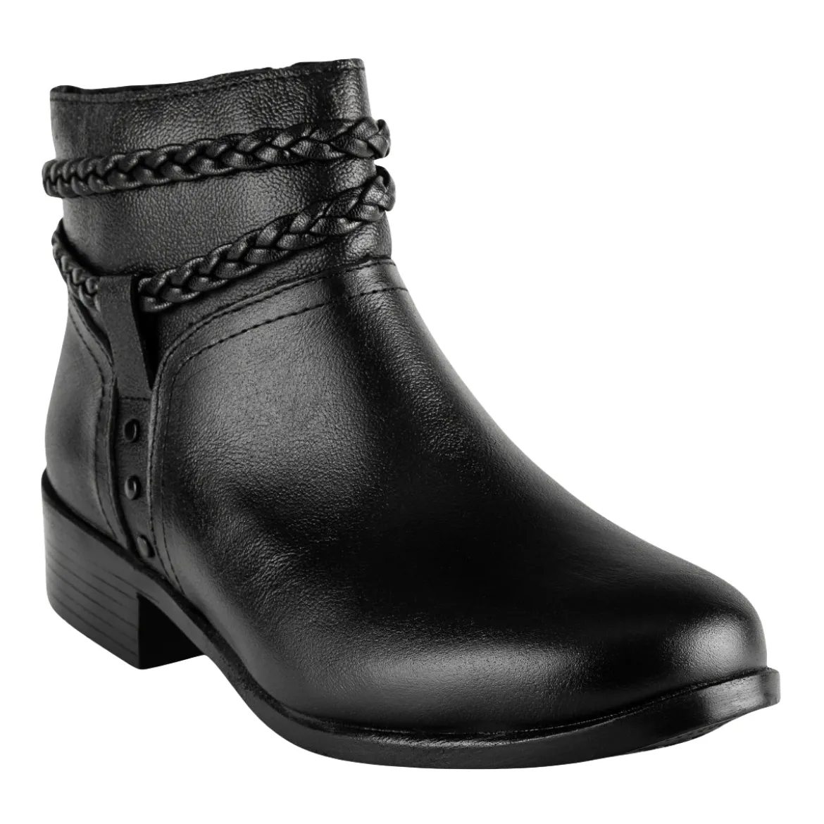 Botín Casual Trenza Para Mujer Florenza 08201