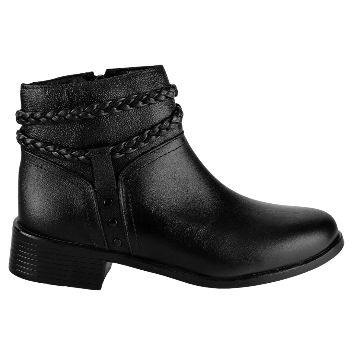 Botín Casual Trenza Para Mujer Florenza 08201