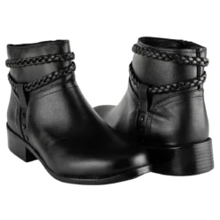 Botín Casual Trenza Para Mujer Florenza 08201