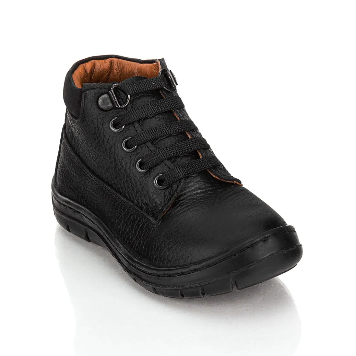 Botín Escolar Dogi Para Niño Moda Negro 01192