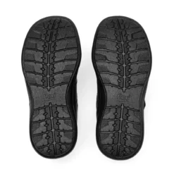 Botín Flexi Para Niño Velcro Negro 04187
