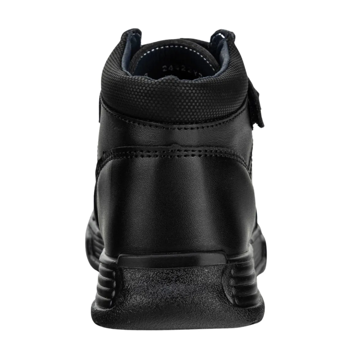 Botín Moda Negro Escolar Niño Yuyin 05609