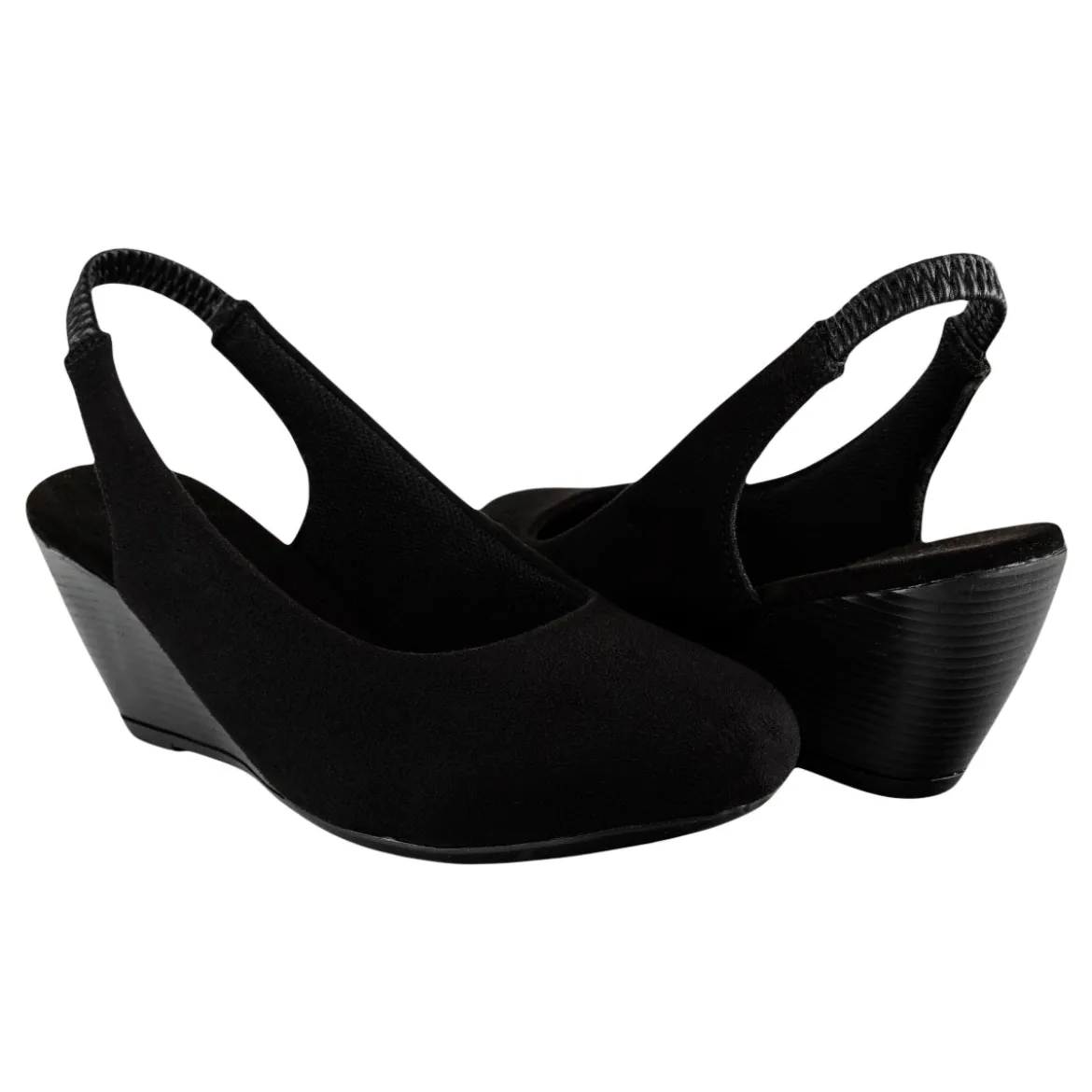 Sandalia Destalonada Casual Cuña Para Mujer Touche 07126-27