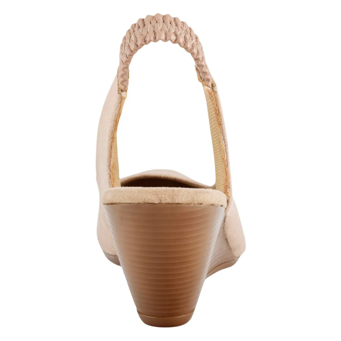 Sandalia Destalonada Casual Cuña Para Mujer Touche 07126-27