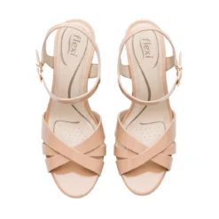 Sandalia Flexi Para Mujer De Tacón Comfort Walk 08642