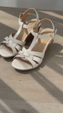 Sandalia Happy Shoes Para Mujer Casual Tiras 08415-16