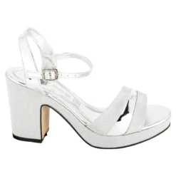 Sandalia Happy Shoes Para Mujer Fiesta Graduación Plataforma 08253