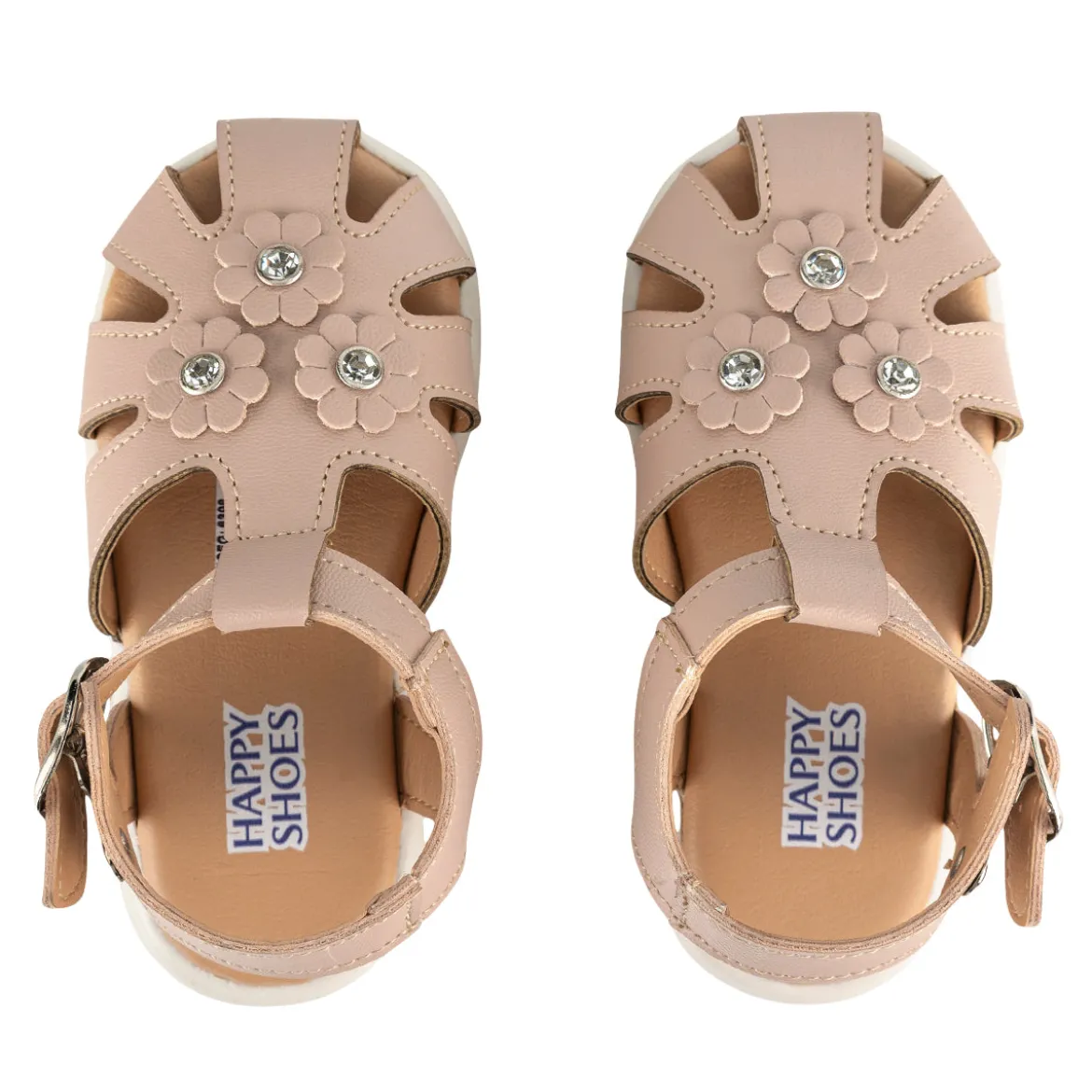 Sandalia Happy Shoes Para Niña Coqueta 08464