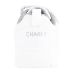 Tenis Blancos Charly Para Niño Sway Gs Casual Moda 08760