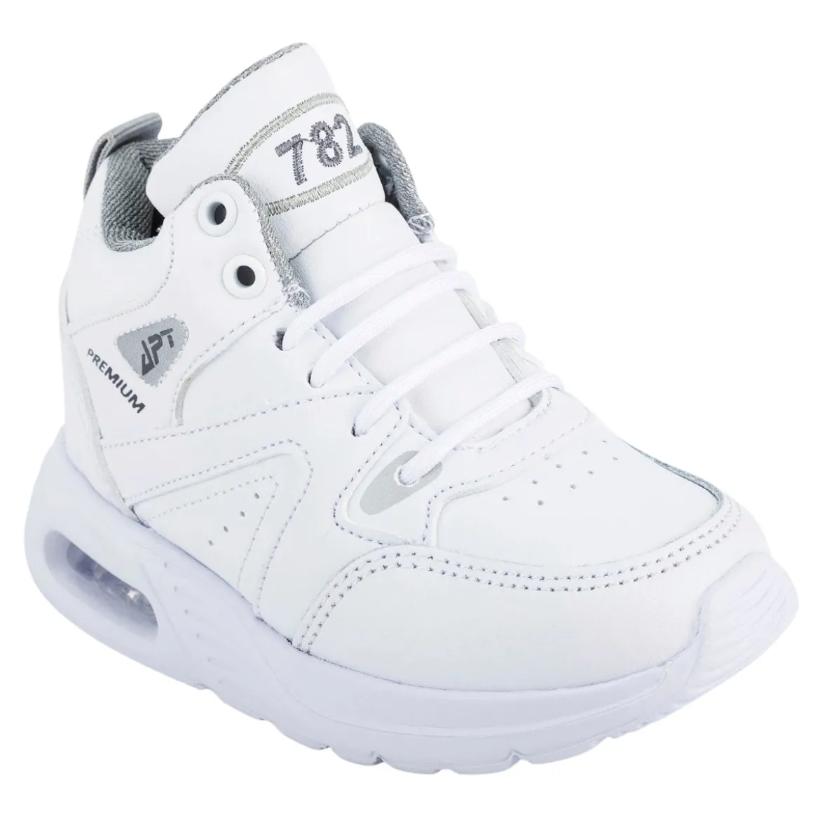 Tenis Blancos Deportivo Moda Niño Apt 05892