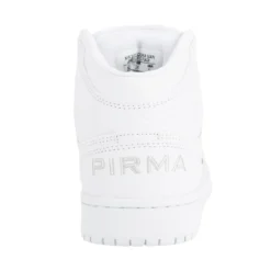 Tenis Blancos Escolar Bota Casuales Moda Para Niño Joven Pirma 05814