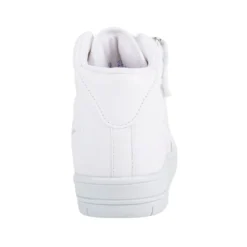 Tenis Blancos Escolar Bota Casuales Para Niño Joven Panam 06087