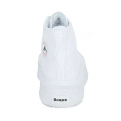 Tenis Blancos Escolar Casual Niña Scape 03535-37