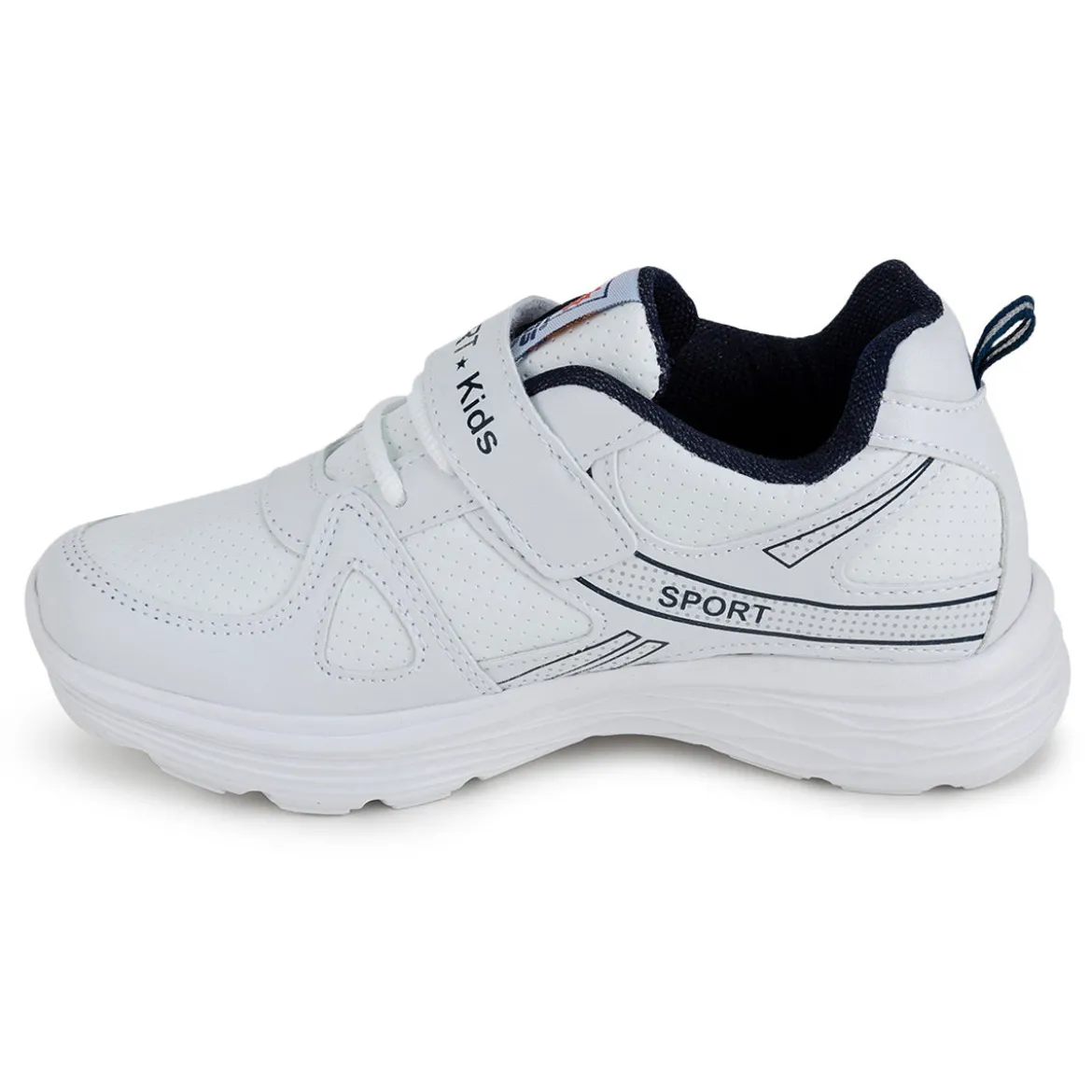 Tenis Blancos Escolar Deportivo Niño Suns 04620