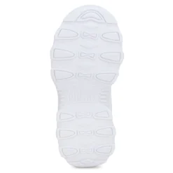 Tenis Blancos Escolar Moda Para Niña Joven Wink 01572