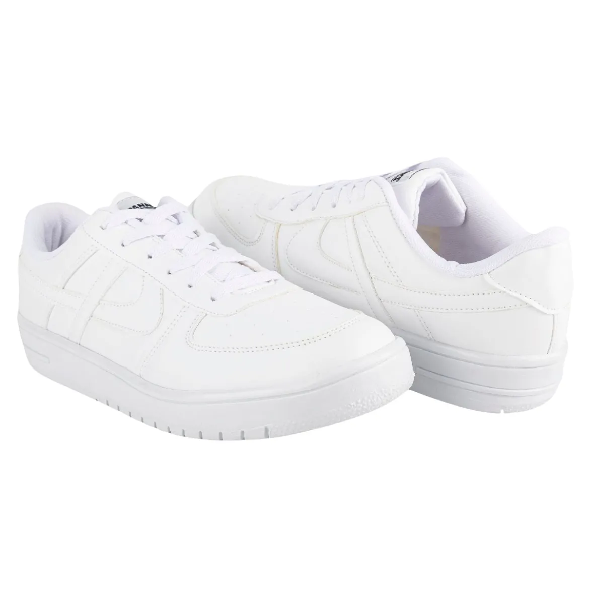 Tenis Blancos Escolar Panam Para Niño Joven Moda Casual 01168