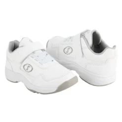 Tenis Blancos Escolar Spalding Para Niño Deportivo 05865
