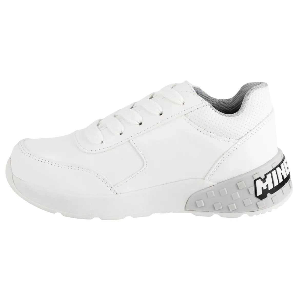 Tenis Blancos Minecraft Para Niño 07244