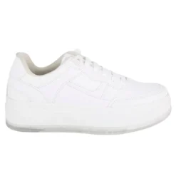 Tenis Blancos Plataforma Para Mujer Neosport 05571