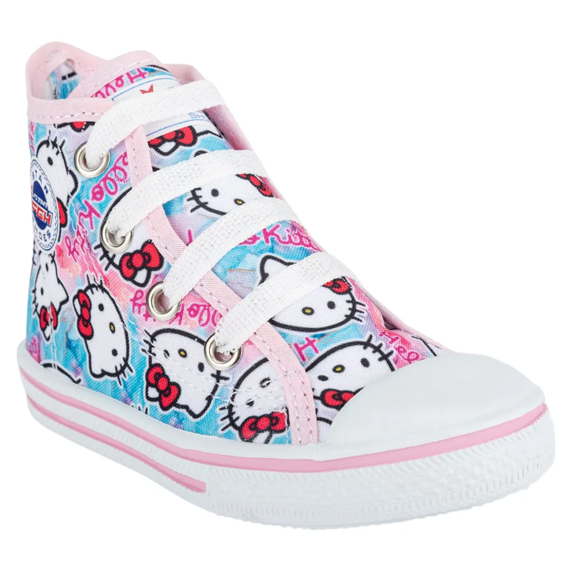 Tenis Bota Casual Hello Kitty Niña Fghstars 06724