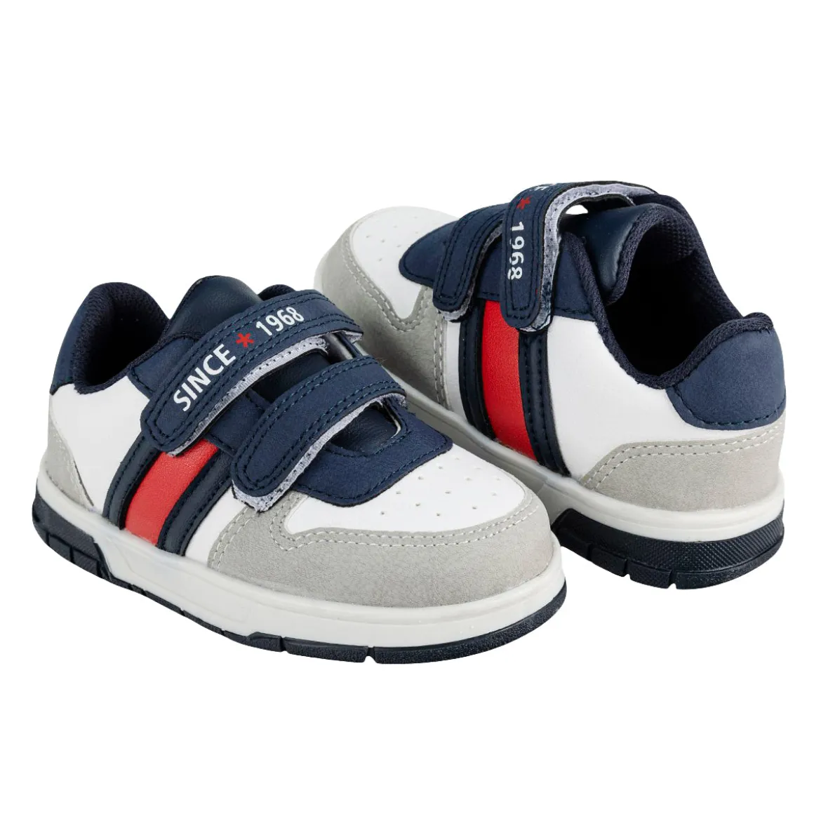 Tenis Casual Niño Gris-Marino Viritony 05836