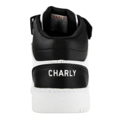 Tenis Charly Para Niño Casual Svart Hvit 07400/01