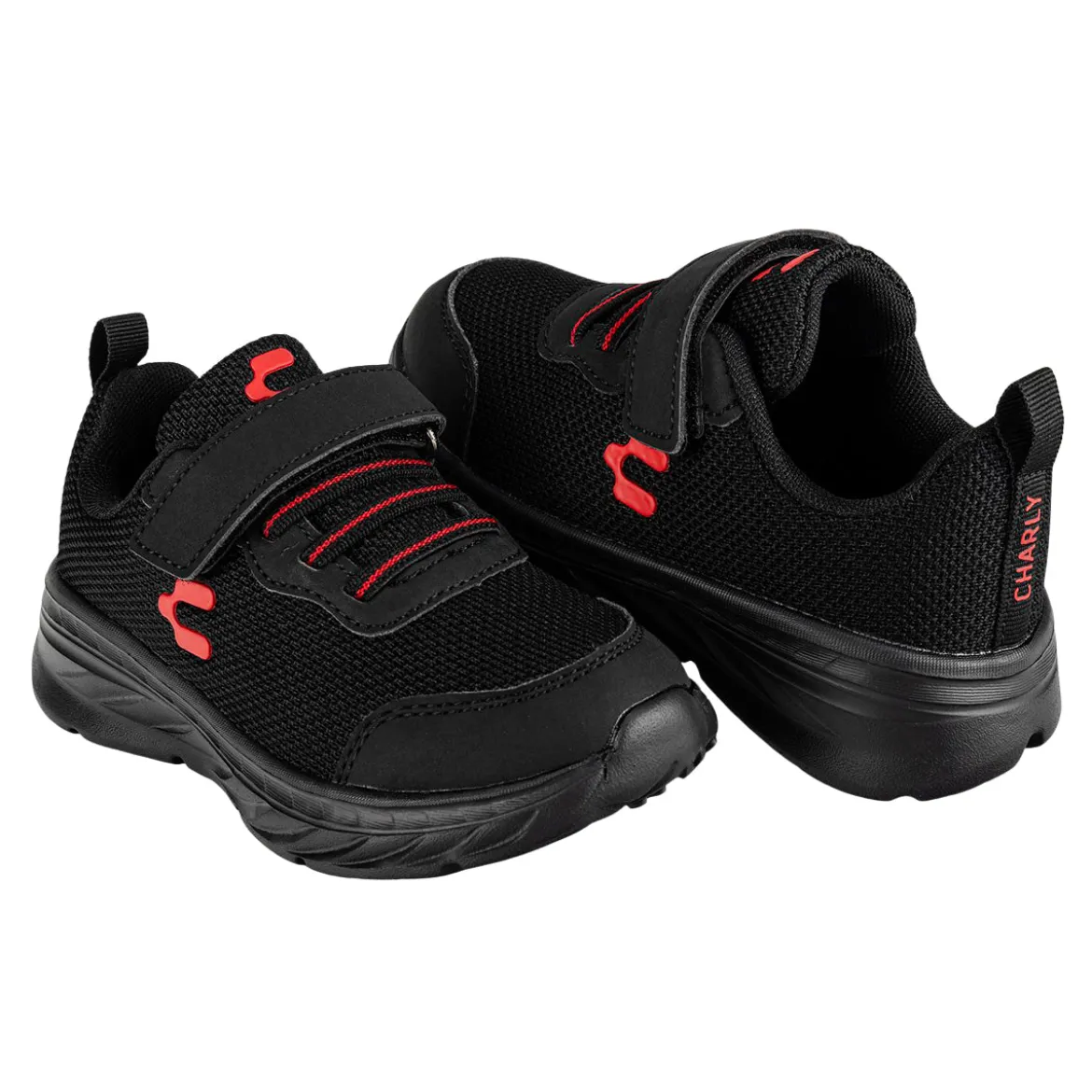 Tenis Charly Para Niño Deportivo Scoter Cómodo Marino-Negro 06255/56