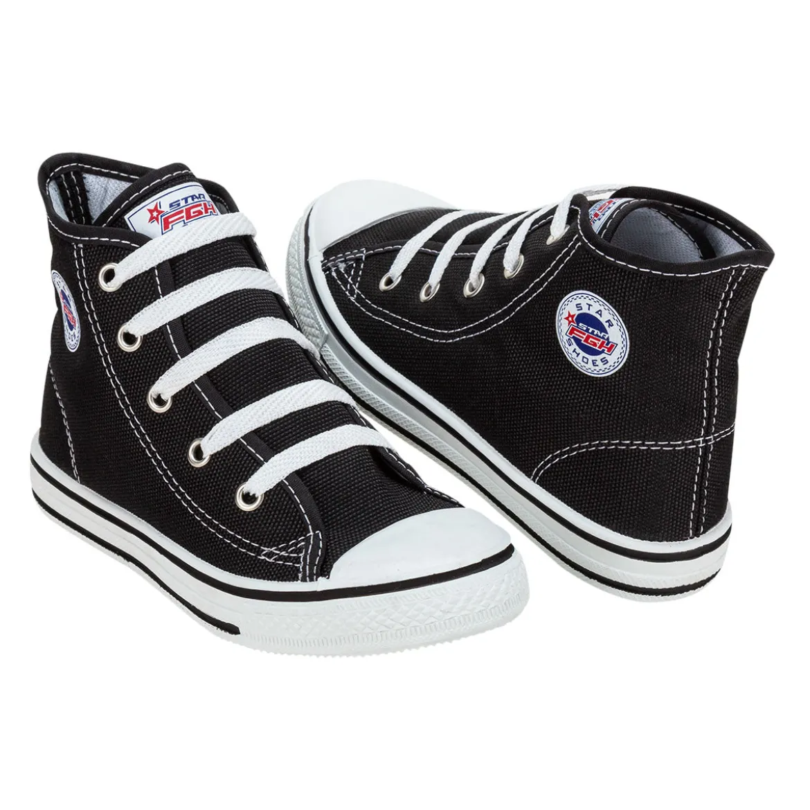 Tenis Moda Lona Niño Fghstars 01011