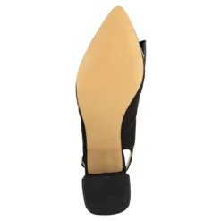 Zapatilla Happy Shoes Para Mujer Slingback Moño 08939-40
