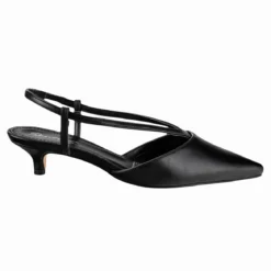 Zapatilla Vestir Fiesta Graduación Tacón Kitten Para Mujer Senties 07289
