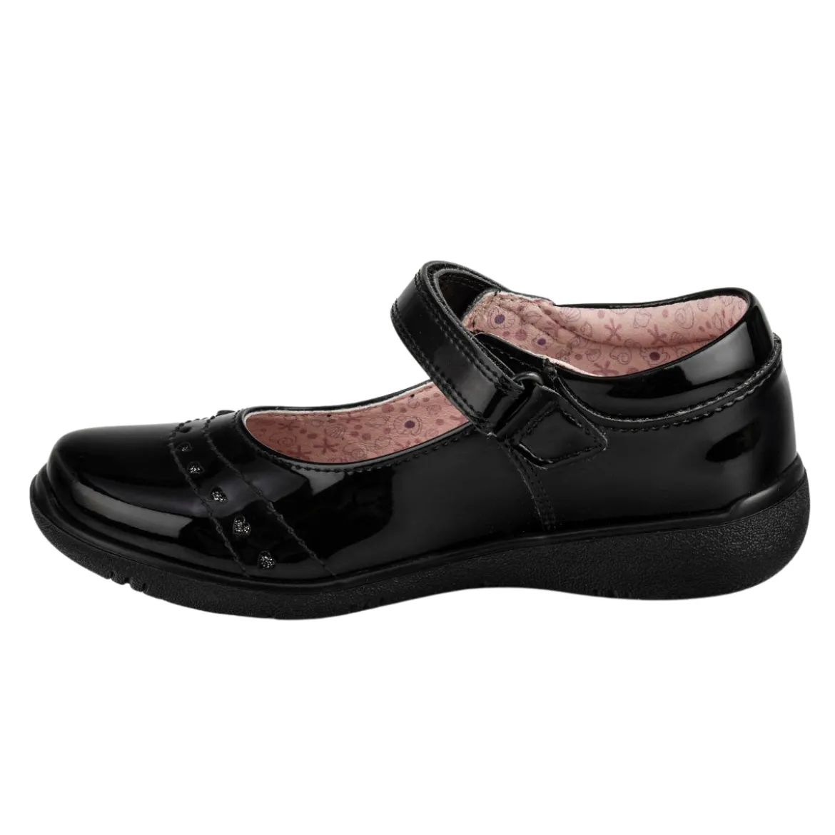 Zapato Bambino Escolar Para Niña Charol 05390
