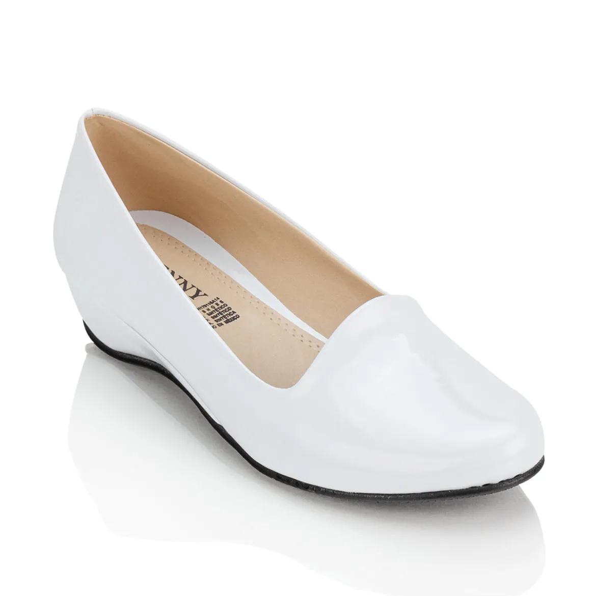 Zapato Casual Tacón Puente Charol Para Mujer Penny Lane 00588