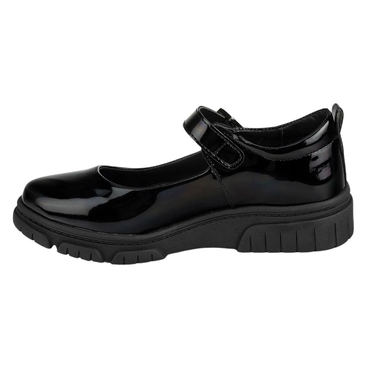 Zapato Charol Escolar Corazón Joven Blasito 05416