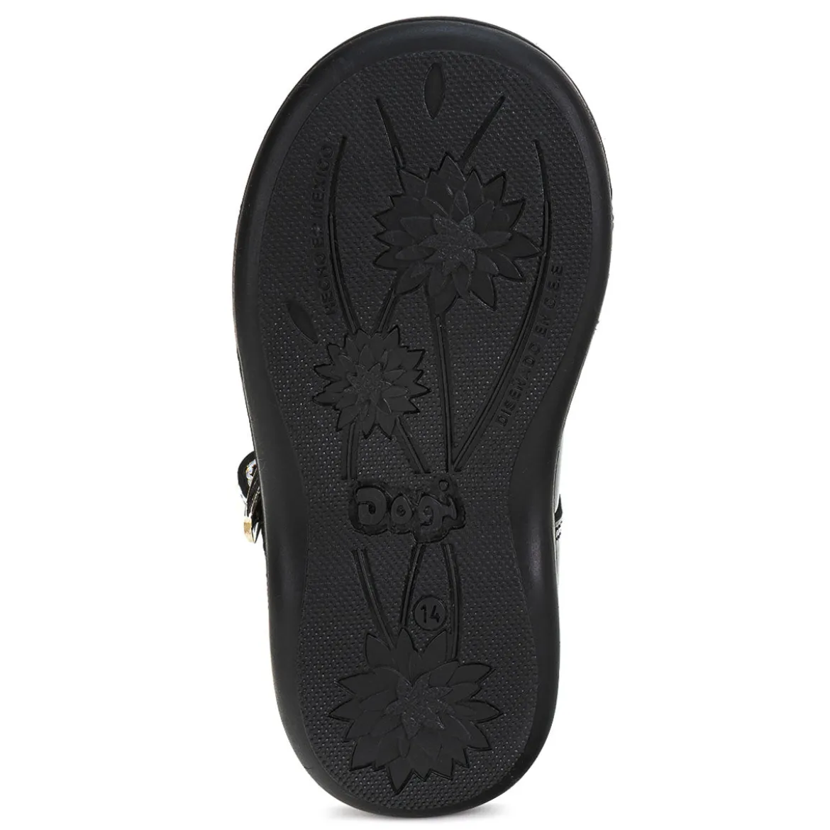 Zapato Dogi Para Niña Botín Charol Moño 01797