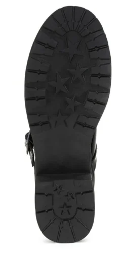 Zapato Escolar Bambino Para Niña Negro Charol Casual 02903