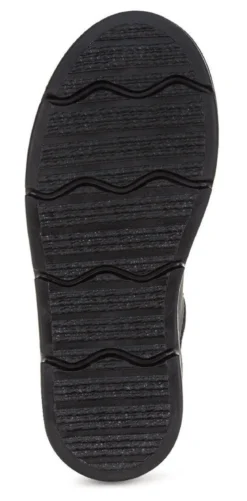 Zapato Escolar Casual Niño Piel Negro Rokino 00755