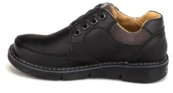 Zapato Escolar Casual Niño Piel Negro Rokino 00755