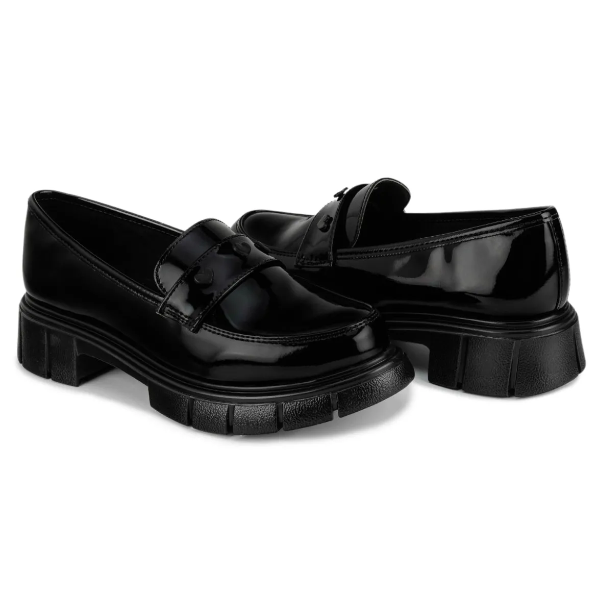 Zapato Escolar Charol Casual Joven Blasito 04871