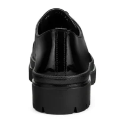 Zapato Escolar Charol Negro Para Junior Niña Blasito 04494