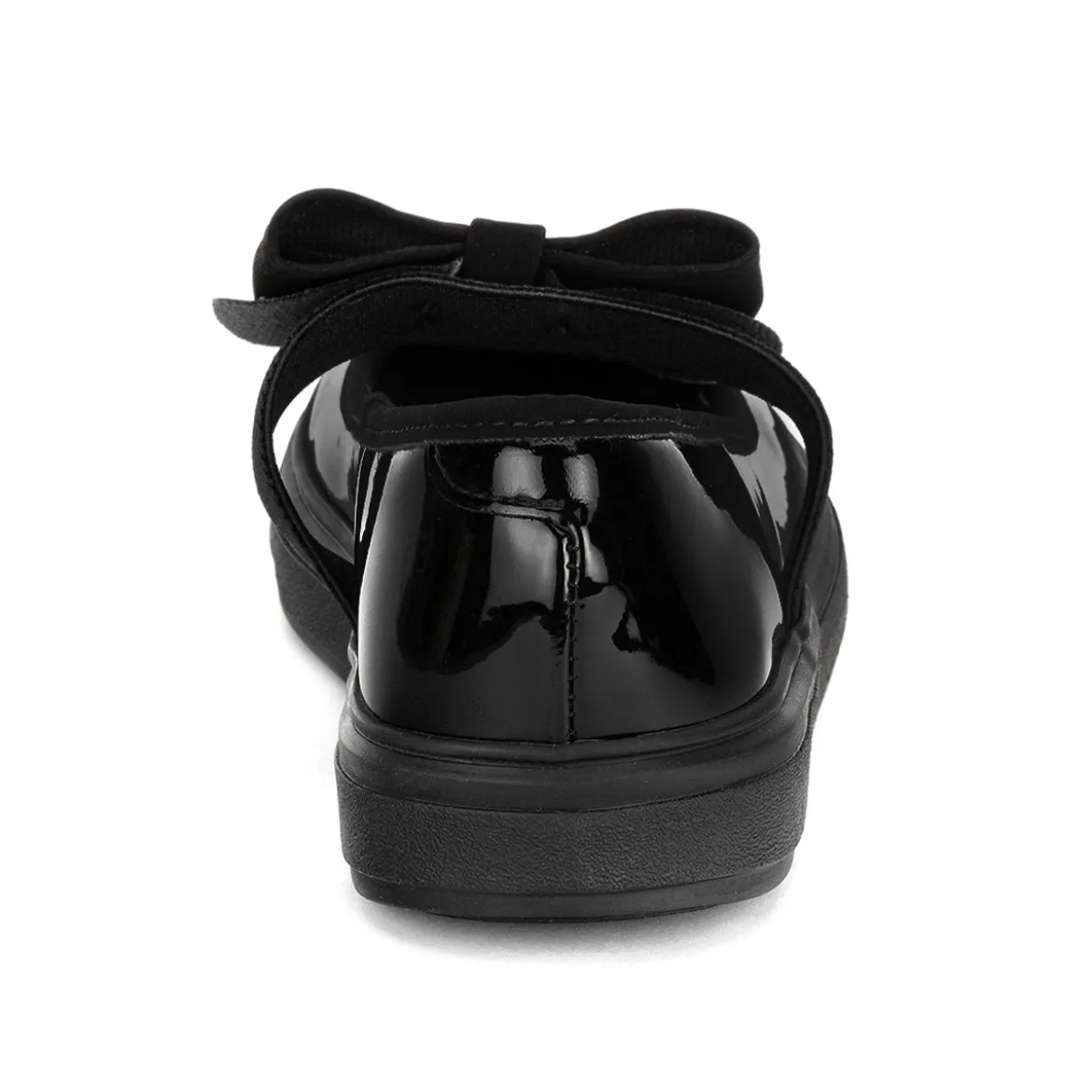 Zapato Escolar Clásico Charol Moño Para Niña Karsten 03500